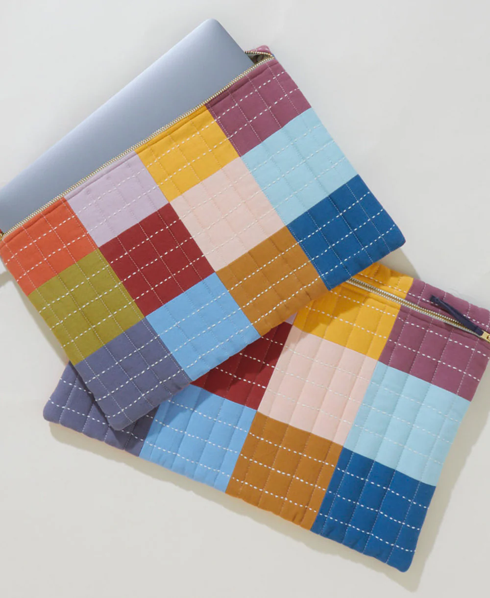 Checkered Laptop Sleeve - Mosaic